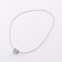 Cage d'H H-Cube Pendant Necklace Metal Pink and Silver