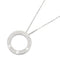Pendant Necklace 18K White Gold