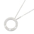 Pendant Necklace 18K White Gold