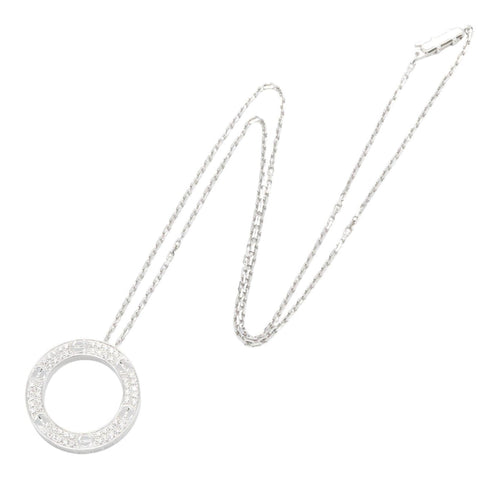 Pendant Necklace 18K White Gold