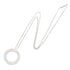 Pendant Necklace 18K White Gold