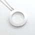 Pendant Necklace 18K White Gold