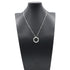 Pendant Necklace 18K White Gold