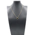 Vintage Alhambra Pendant Necklace 18K Yellow Gold and Onyx