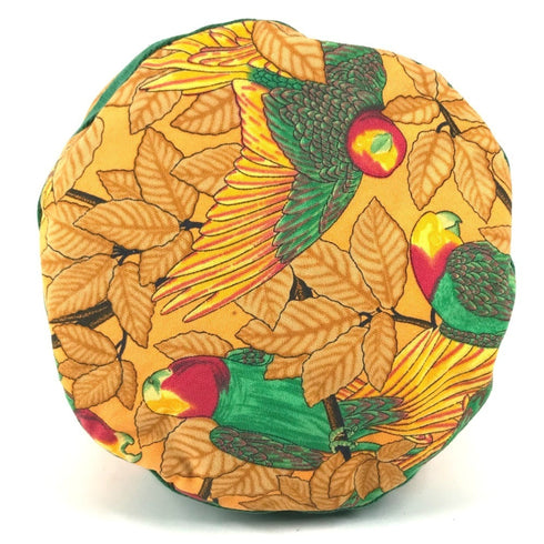 Soie Cool Handbag Printed Silk and Calfskin Small