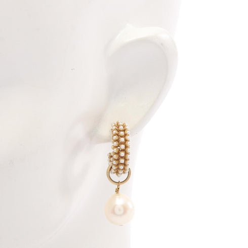 Earrings Pearl Hoop