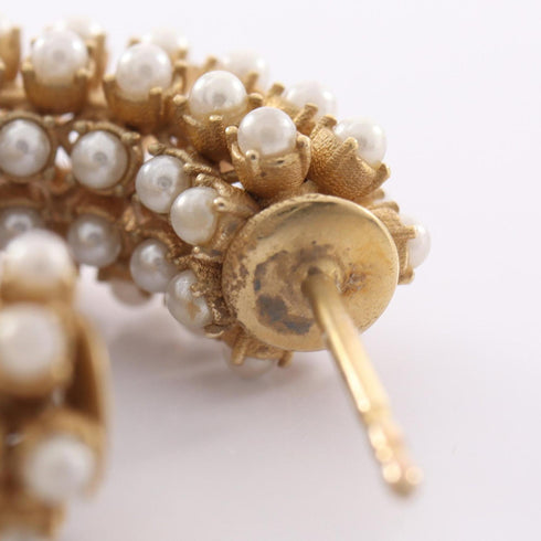 Earrings Pearl Hoop