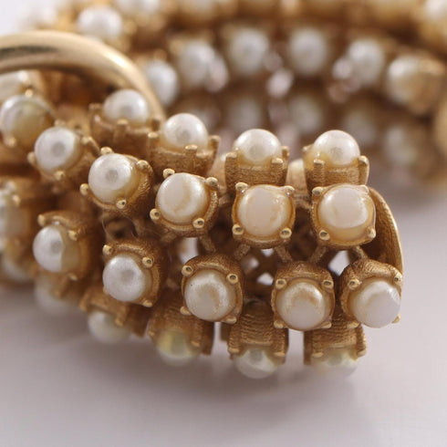 Earrings Pearl Hoop