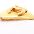 CC Logo Heart Brooch Metal