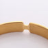 Olympe Bracelet Gold and Leather