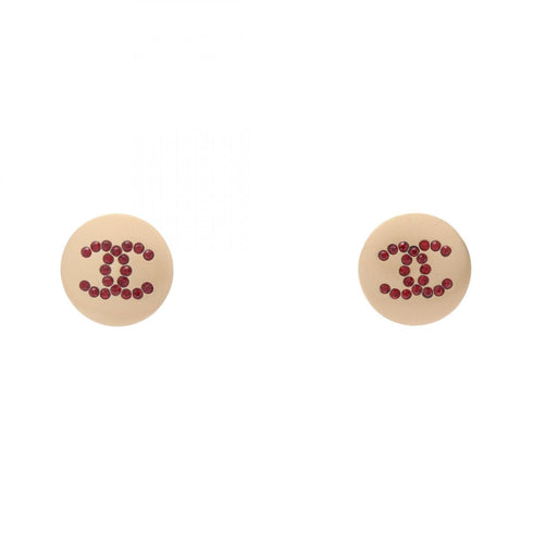 CC Logo Circle Earrings Metal