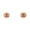 CC Logo Circle Earrings Metal