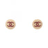 CC Logo Circle Earrings Metal