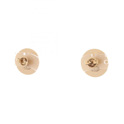 CC Logo Circle Earrings Metal