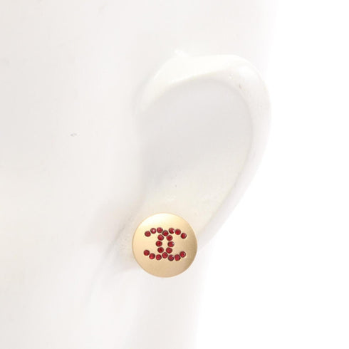 CC Logo Circle Earrings Metal