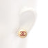 CC Logo Circle Earrings Metal
