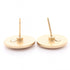 CC Logo Circle Earrings Metal