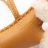 Charm Agneau Milo and Fur Brown and White Handbag Charm