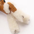 Charm Agneau Milo and Fur Brown and White Handbag Charm