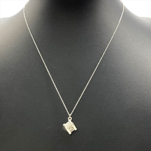 Atlas Pendant Necklace Sterling Silver