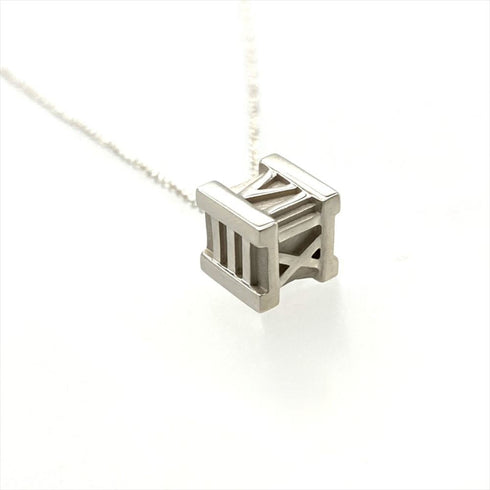 Atlas Pendant Necklace Sterling Silver