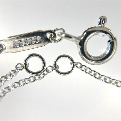 Atlas Pendant Necklace Sterling Silver