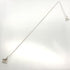 Atlas Pendant Necklace Sterling Silver