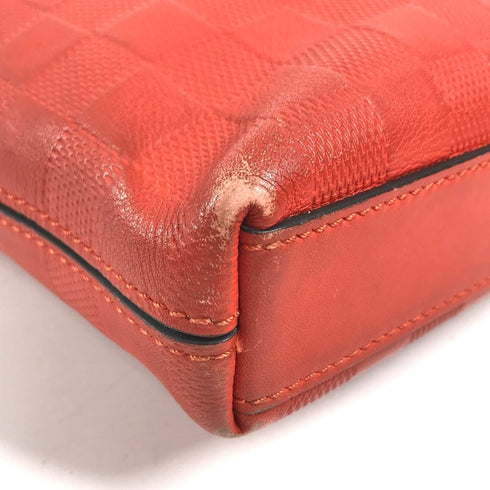 District Pochette Damier Infini Leather