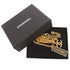 CC Logo Pendant Necklace Gold-Tone Metal