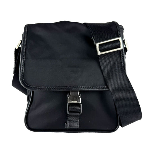 Buckle Messenger Bag Tessuto Small