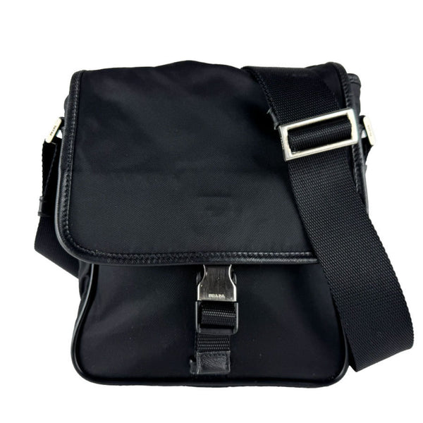 Buckle Messenger Bag Tessuto Small