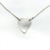 Heart Pendant Necklace Sterling Silver