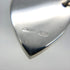 Heart Pendant Necklace Sterling Silver