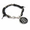 Necklace Metal Black and Silver