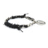 Necklace Metal Black and Silver