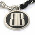 Necklace Metal Black and Silver