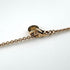Pendant Necklace 18K Rose Gold with Onyx and Shell