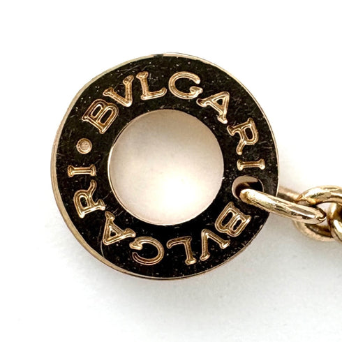 Pendant Necklace 18K Rose Gold with Onyx and Shell