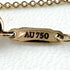 Lock Heart Pendant Necklace 18K Rose Gold Mini