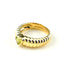 Ring 18K Yellow Gold with Peridot