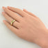Ring 18K Yellow Gold with Peridot