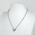 Essential V Pendant Necklace Silver