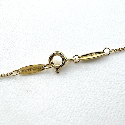 Elsa Peretti Pendant Necklace 18K Yellow Gold 3.4mm