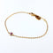 Bracelet 18K Rose Gold with Sapphire