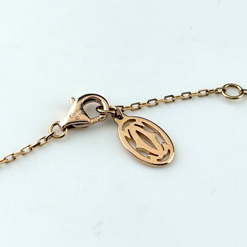 Bracelet 18K Rose Gold with Sapphire