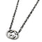GG Pendant Necklace Sterling Silver