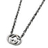 GG Pendant Necklace Sterling Silver
