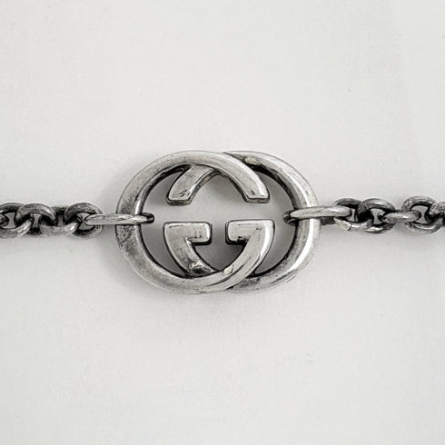 GG Pendant Necklace Sterling Silver