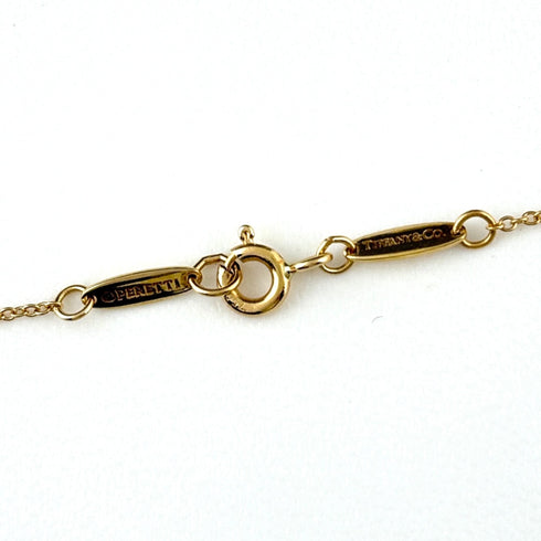 Elsa Peretti Pendant Necklace 18K Yellow Gold 25.1mm