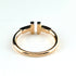 T Wire Ring 18K Rose Gold